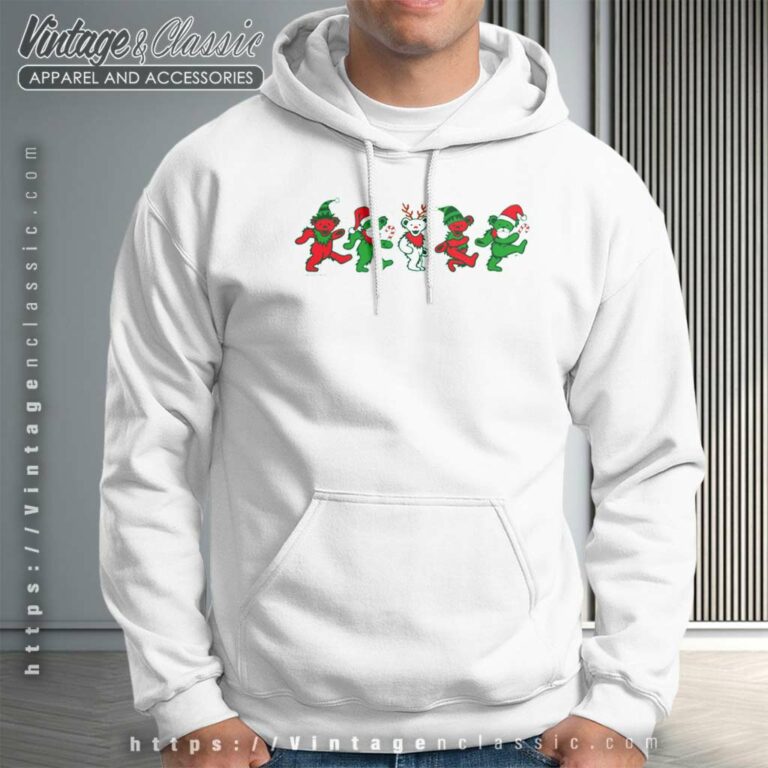 Grateful Dead Shirt Dancing Bears Christmas Hoodie Grateful Dead Shirt Dancing Bears Christmas Hoodie