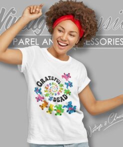 Grateful Dead Shirt Dancing Bears Spiral Women T Shirt