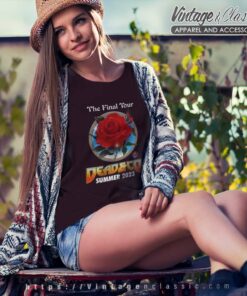 Grateful Dead Shirt Detail Final Tour With 2023 Concert Dates 7 Grateful Dead Shirt Detail Final Tour With 2023 Concert Dates Women TShirt