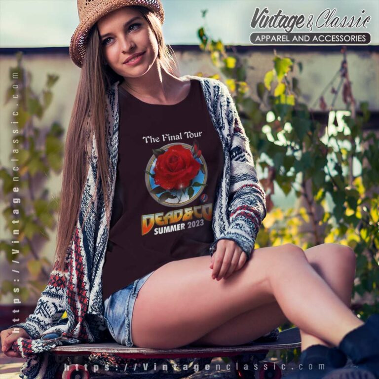 Grateful Dead Shirt Detail Final Tour With 2023 Concert Dates Women TShirt Grateful Dead Shirt Detail Final Tour With 2023 Concert Dates Women TShirt