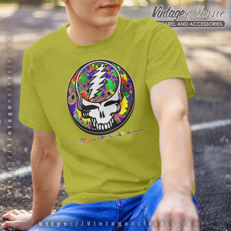 Grateful Dead Shirt Digital Dead Steal Your Fractal Tour T Shirt Grateful Dead Shirt Digital Dead Steal Your Fractal Tour T Shirt