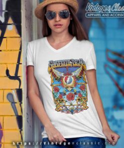 Grateful Dead Shirt Flying Syf Aoxomoxoa V Neck TShirt