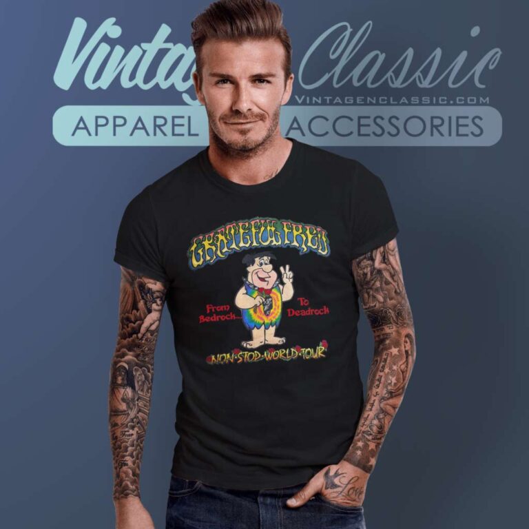 Grateful Dead Shirt Fred Flintstones Spoof T Shirt Grateful Dead Shirt Fred Flintstones Spoof T Shirt