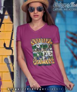 Grateful Dead Shirt Grateful Growers Fours Seasons V Neck TShirt