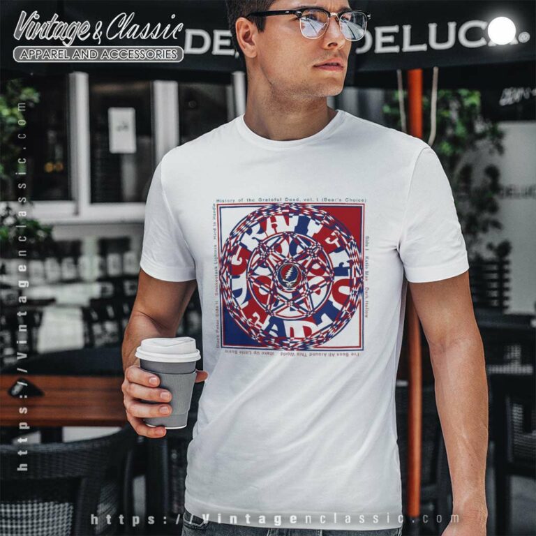 Grateful Dead Shirt History Of The Grateful Dead Volume One T Shirt Grateful Dead Shirt History Of The Grateful Dead Volume One T Shirt