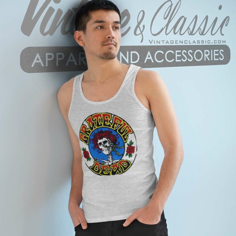 Grateful Dead Shirt Logo Steal Your Face Live Album Tank Top Racerback Grateful Dead Shirt Logo Steal Your Face Live Album Tank Top Racerback