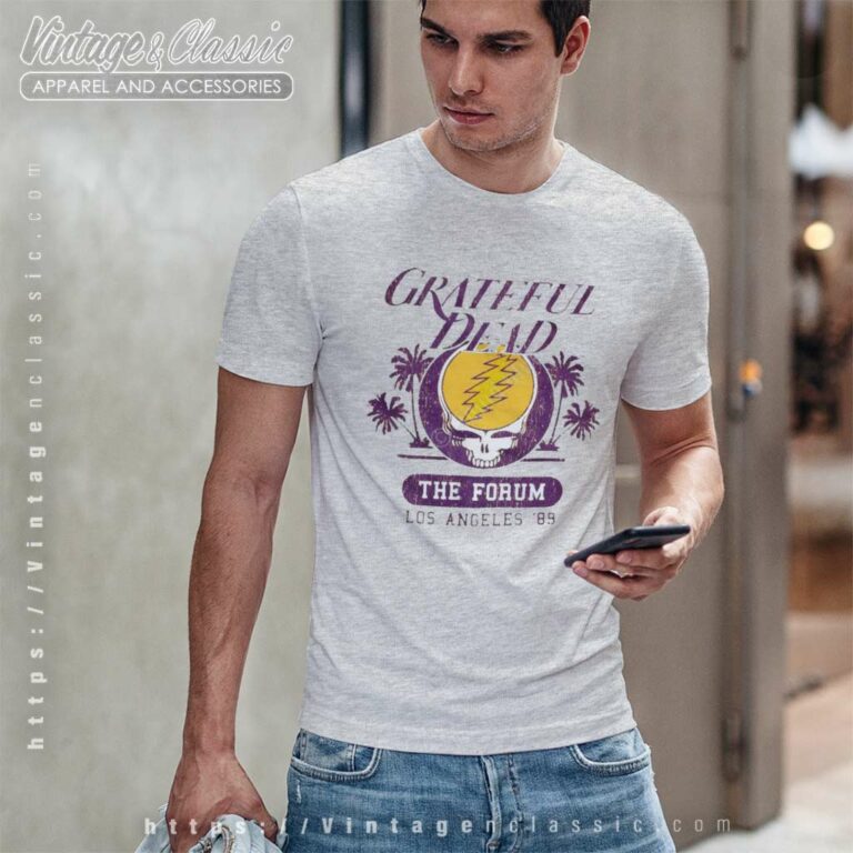 Grateful Dead Shirt Los Angeles 89 T Shirt Grateful Dead Shirt Los Angeles 89 T Shirt
