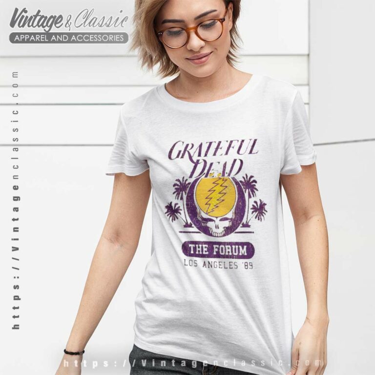 Grateful Dead Shirt Los Angeles 89 Women TShirt Grateful Dead Shirt Los Angeles 89 Women TShirt
