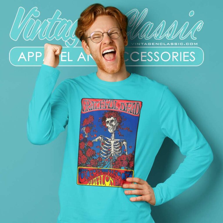 Grateful Dead Shirt Oxford Circle Avalon Ballroom Long Sleeve Tee Grateful Dead Shirt Oxford Circle Avalon Ballroom Long Sleeve Tee