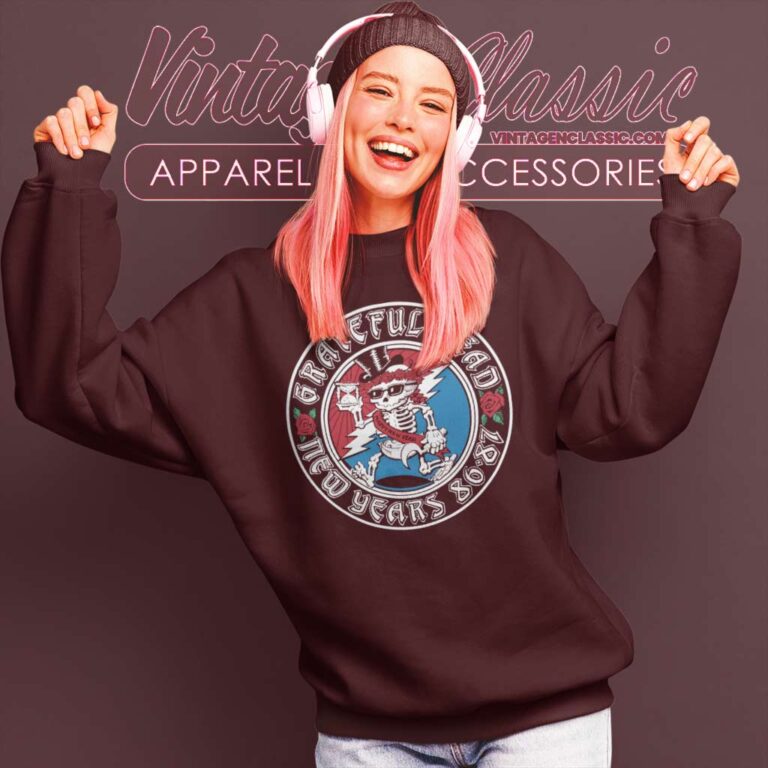 Grateful Dead Shirt Rick Griffin New Years Sweatshirt Grateful Dead Shirt Rick Griffin New Years Sweatshirt