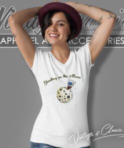 Grateful Dead Shirt Standing On The Moon V Neck TShirt