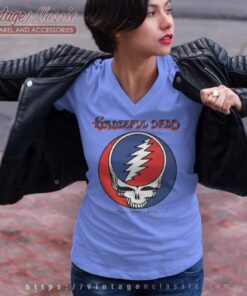 Grateful Dead Shirt Steal Your Face V Neck TShirt