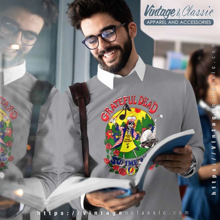 Grateful Dead Shirt Summer 89 Cookin Us Tour Sweatshirt Grateful Dead Shirt Summer 89 Cookin Us Tour Sweatshirt