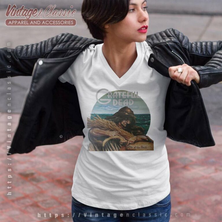Grateful Dead Shirt Wake Of The Flood V Neck TShirt Grateful Dead Shirt Wake Of The Flood V Neck TShirt