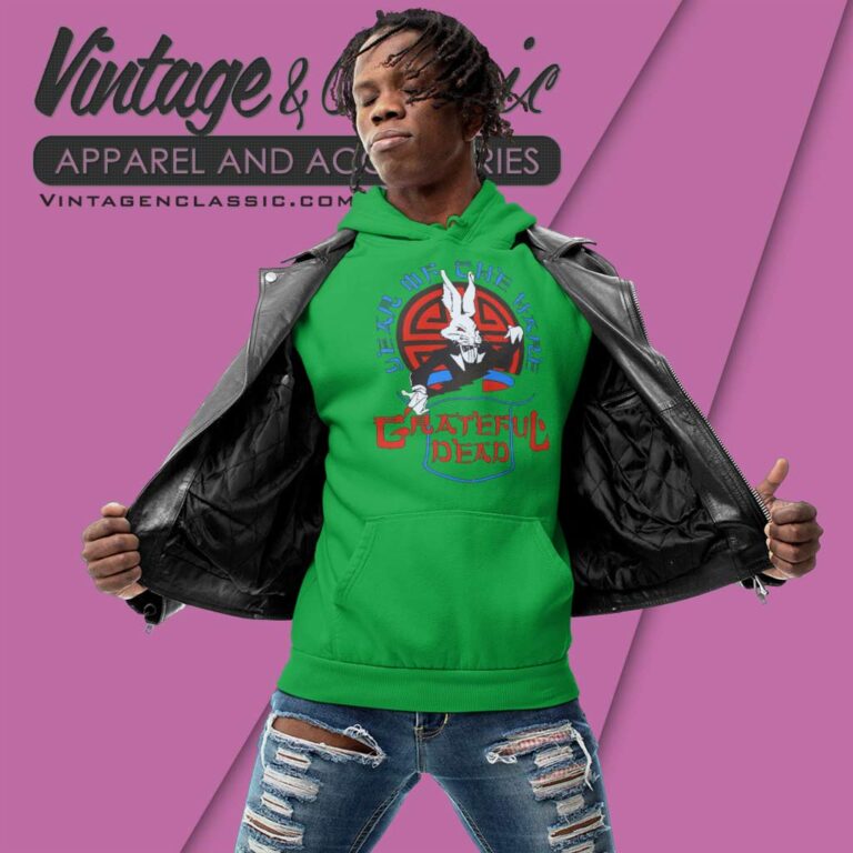Grateful Dead Shirt Year Of The Hare Concert Hoodie Grateful Dead Shirt Year Of The Hare Concert Hoodie