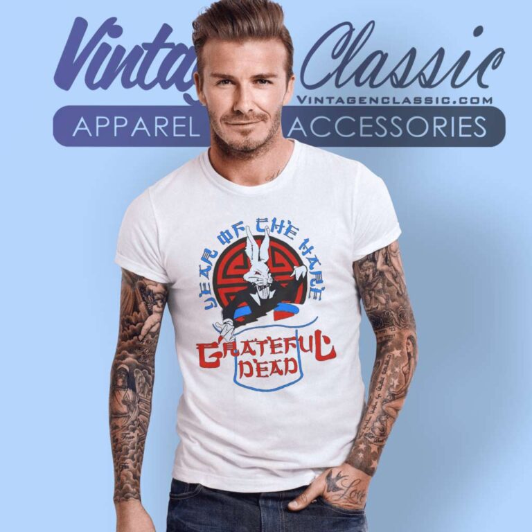 Grateful Dead Shirt Year Of The Hare Concert T Shirt Grateful Dead Shirt Year Of The Hare Concert T Shirt