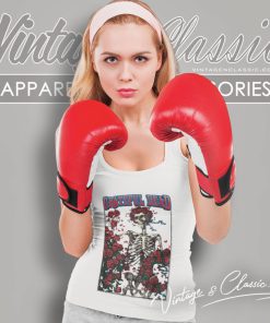 Grateful Dead Skeleton Roses Tank Top Racerback