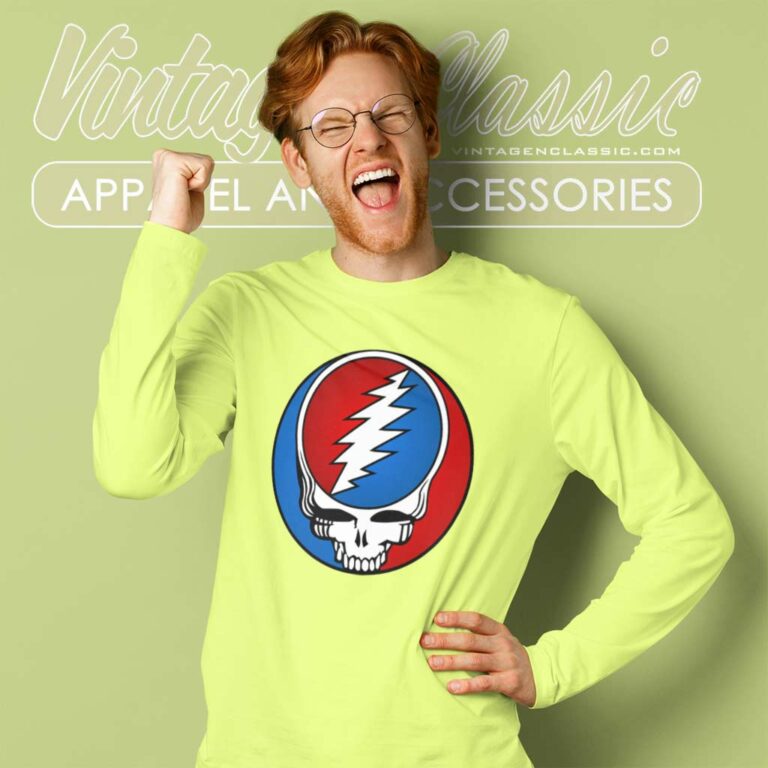 Grateful Dead Skull Logo Long Sleeve Tee Grateful Dead Skull Logo Long Sleeve Tee