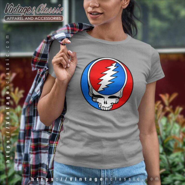 Grateful Dead Skull Logo Women TShirt Grateful Dead Skull Logo Women TShirt