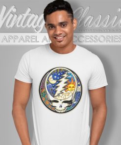 Grateful Dead Skull Sun And Moon T Shirt