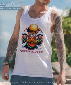 Grateful Dead Skull Tank Top Racerback