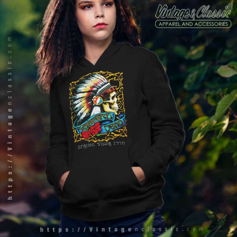 Grateful Dead Spring Tour 1990 Hoodie Grateful Dead Spring Tour 1990 Hoodie