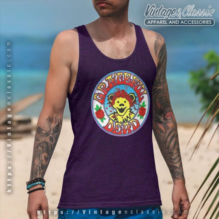 Grateful Dead Steal Face 1994 Tank Top Racerback Grateful Dead Steal Face 1994 Tank Top Racerback