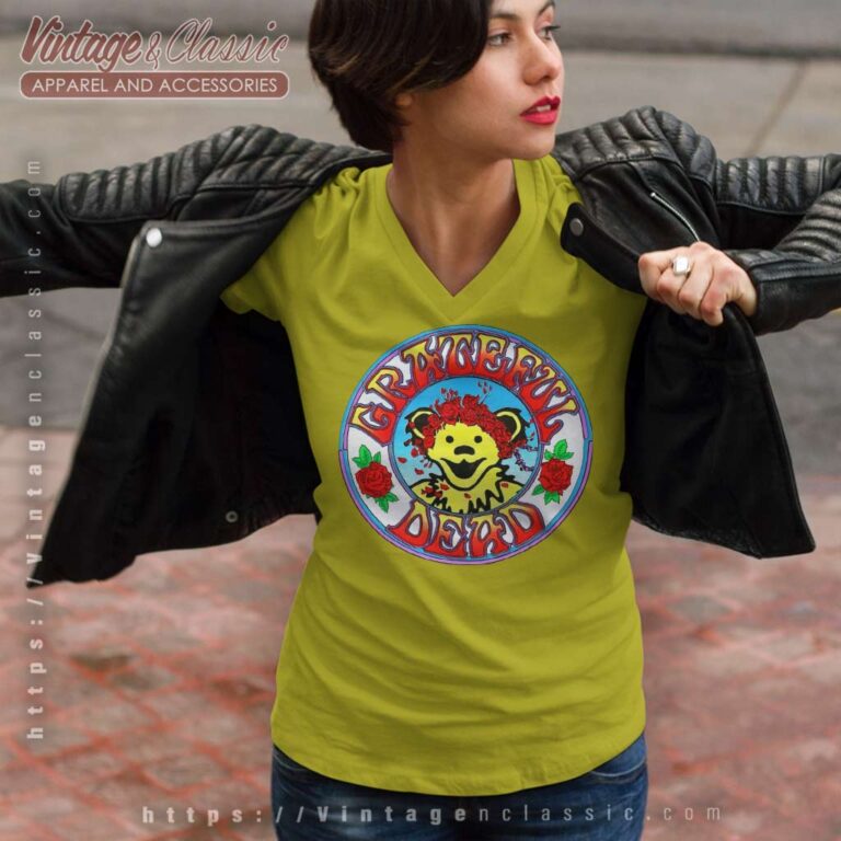 Grateful Dead Steal Face 1994 V Neck TShirt Grateful Dead Steal Face 1994 V Neck TShirt