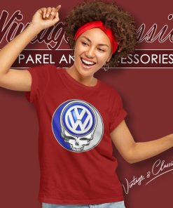 Grateful Dead Steal Your Face Vw Volkswagen Logo Women T Shirt
