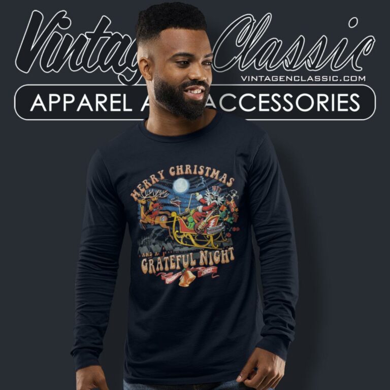 Grateful Dead Steal Your Sleigh Long Sleeve Tee Grateful Dead Steal Your Sleigh Long Sleeve Tee