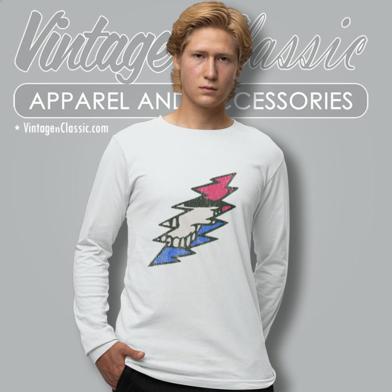 Grateful Dead Stealie Bolt Long Sleeve Tee Grateful Dead Stealie Bolt Long Sleeve Tee