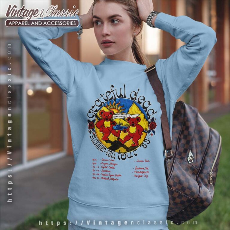 Grateful Dead Summer Fall Tour Sweatshirt Grateful Dead Summer Fall Tour Sweatshirt