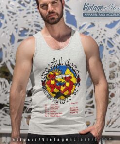 Grateful Dead Summer Fall Tour Tank Top Racerback