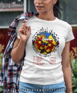Grateful Dead Summer Fall Tour Women TShirt