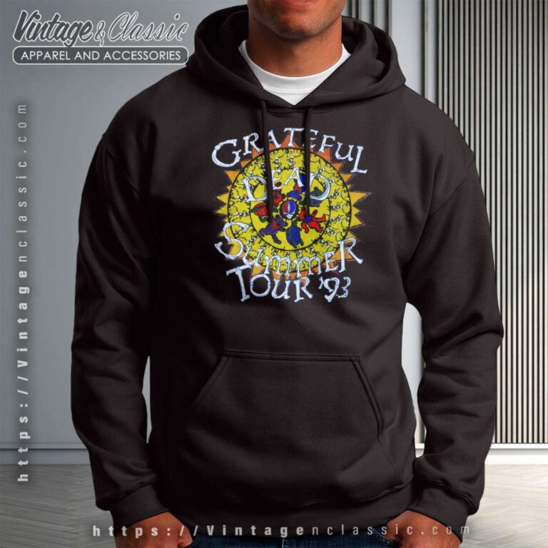 Grateful Dead Summer Tour 1993 Hoodie Grateful Dead Summer Tour 1993 Hoodie