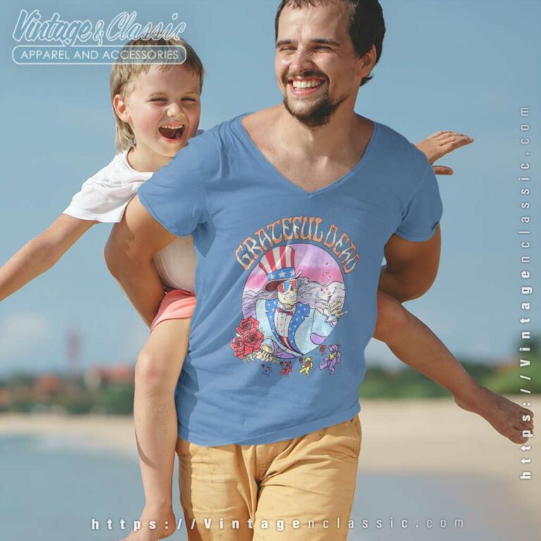 Grateful Dead Summer Tour 1994 V Neck TShirt Grateful Dead Summer Tour 1994 V Neck TShirt
