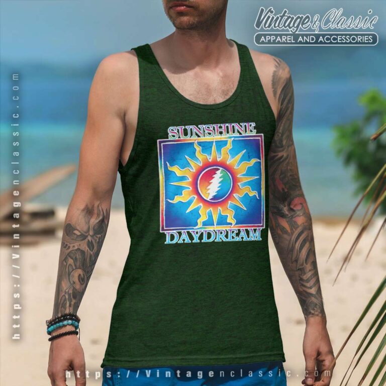 Grateful Dead Sunshine Daydream Tank Top Racerback Grateful Dead Sunshine Daydream Tank Top Racerback