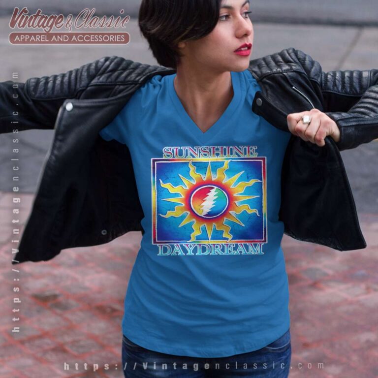 Grateful Dead Sunshine Daydream V Neck TShirt Grateful Dead Sunshine Daydream V Neck TShirt