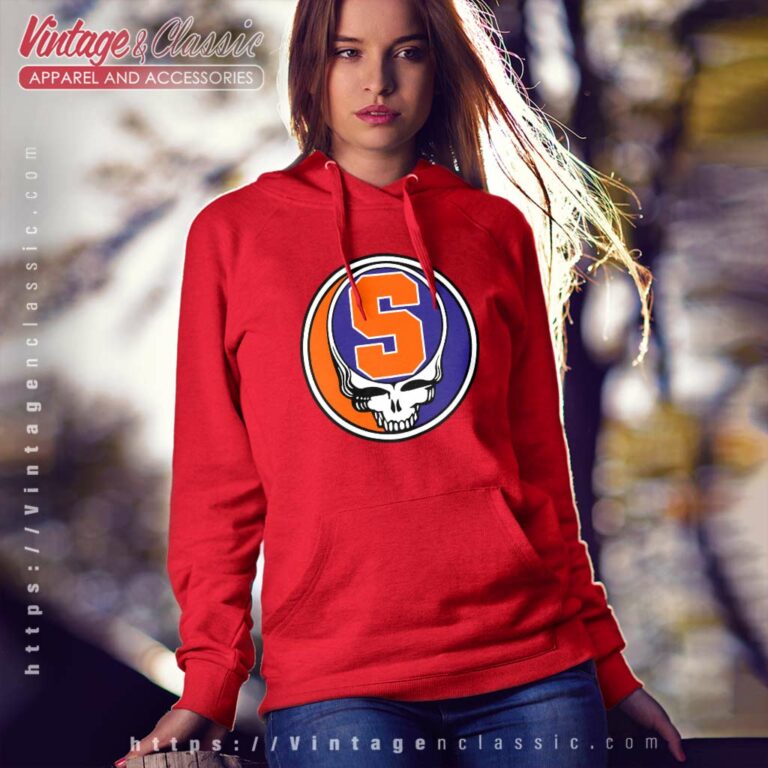 Grateful Dead Syracuse University Shakedown Lot Style Hoodie Grateful Dead Syracuse University Shakedown Lot Style Hoodie
