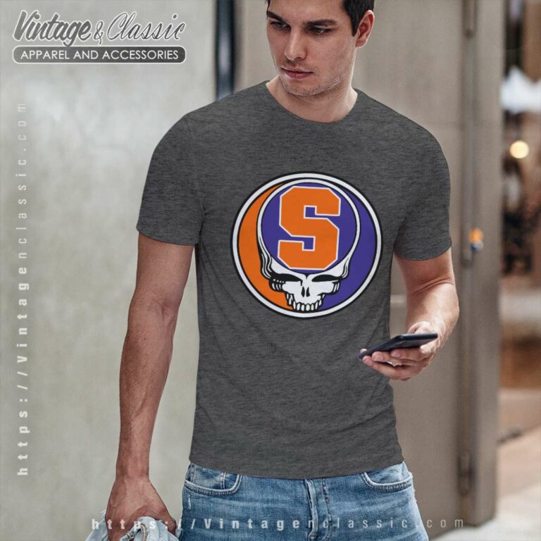 Grateful Dead Syracuse University Shakedown Lot Style T Shirt Grateful Dead Syracuse University Shakedown Lot Style T Shirt
