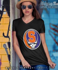 Grateful Dead Syracuse University Shakedown Lot Style V Neck TShirt