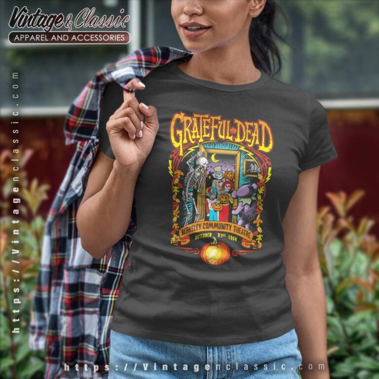 Grateful Dead Trick Or Treat Black Women TShirt Grateful Dead Trick Or Treat Black Women TShirt