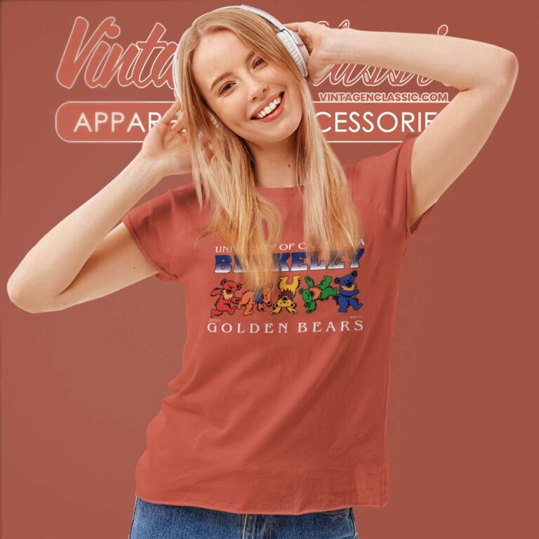 Grateful Dead Uc Berkeley Bear Women TShirt Grateful Dead Uc Berkeley Bear Women TShirt