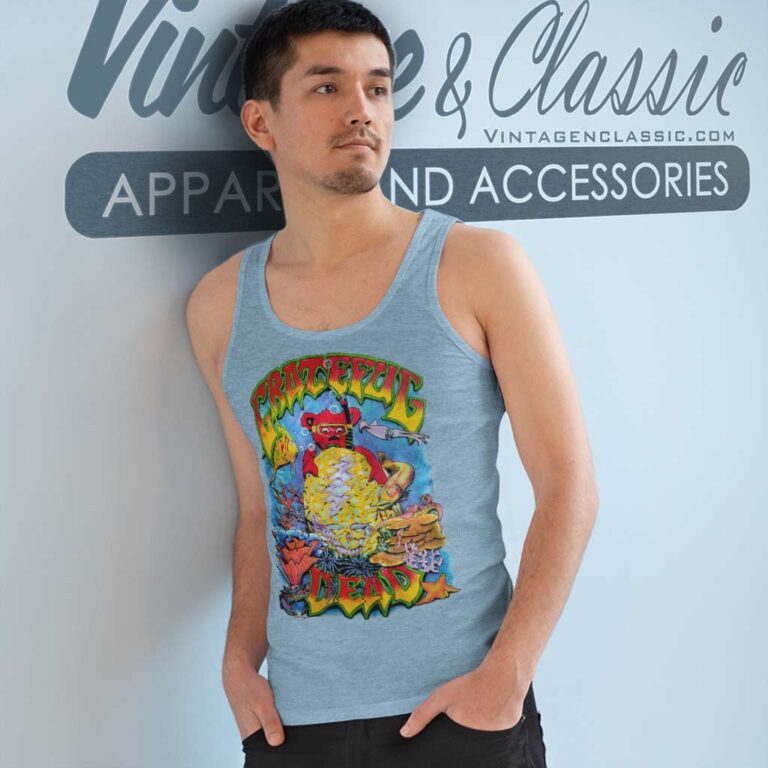 Grateful Dead Underwater 1997 Tank Top Racerback Grateful Dead Underwater 1997 Tank Top Racerback