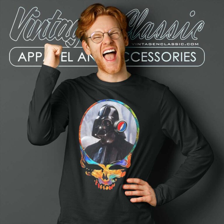 Grateful Dead Vader Star Wars Long Sleeve Tee Grateful Dead Vader Star Wars Long Sleeve Tee