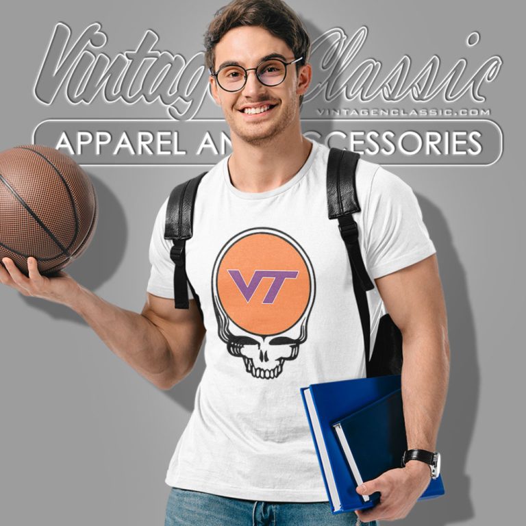 Grateful Dead Virginia Tech Hokies T Shirt Grateful Dead Virginia Tech Hokies T Shirt
