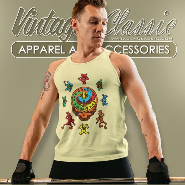 Grateful Dead We Are Everywhere Tank Top Racerback Grateful Dead We Are Everywhere Tank Top Racerback