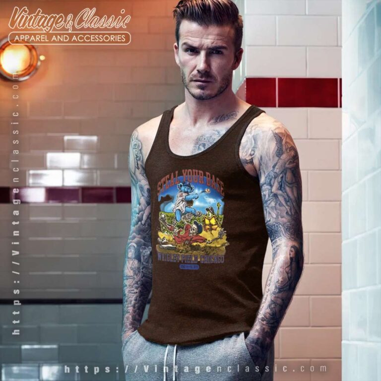 Grateful Dead Wrigley Field Chicago Tank Top Racerback Grateful Dead Wrigley Field Chicago Tank Top Racerback