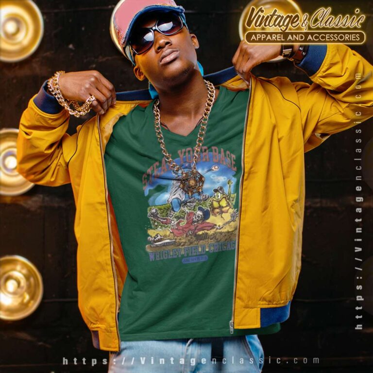 Grateful Dead Wrigley Field Chicago V Neck TShirt Grateful Dead Wrigley Field Chicago V Neck TShirt