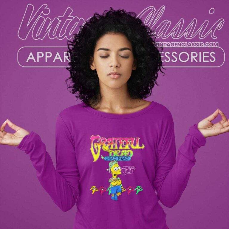 Grateful Dead X Bart Simpson Long Sleeve Tee Grateful Dead X Bart Simpson Long Sleeve Tee